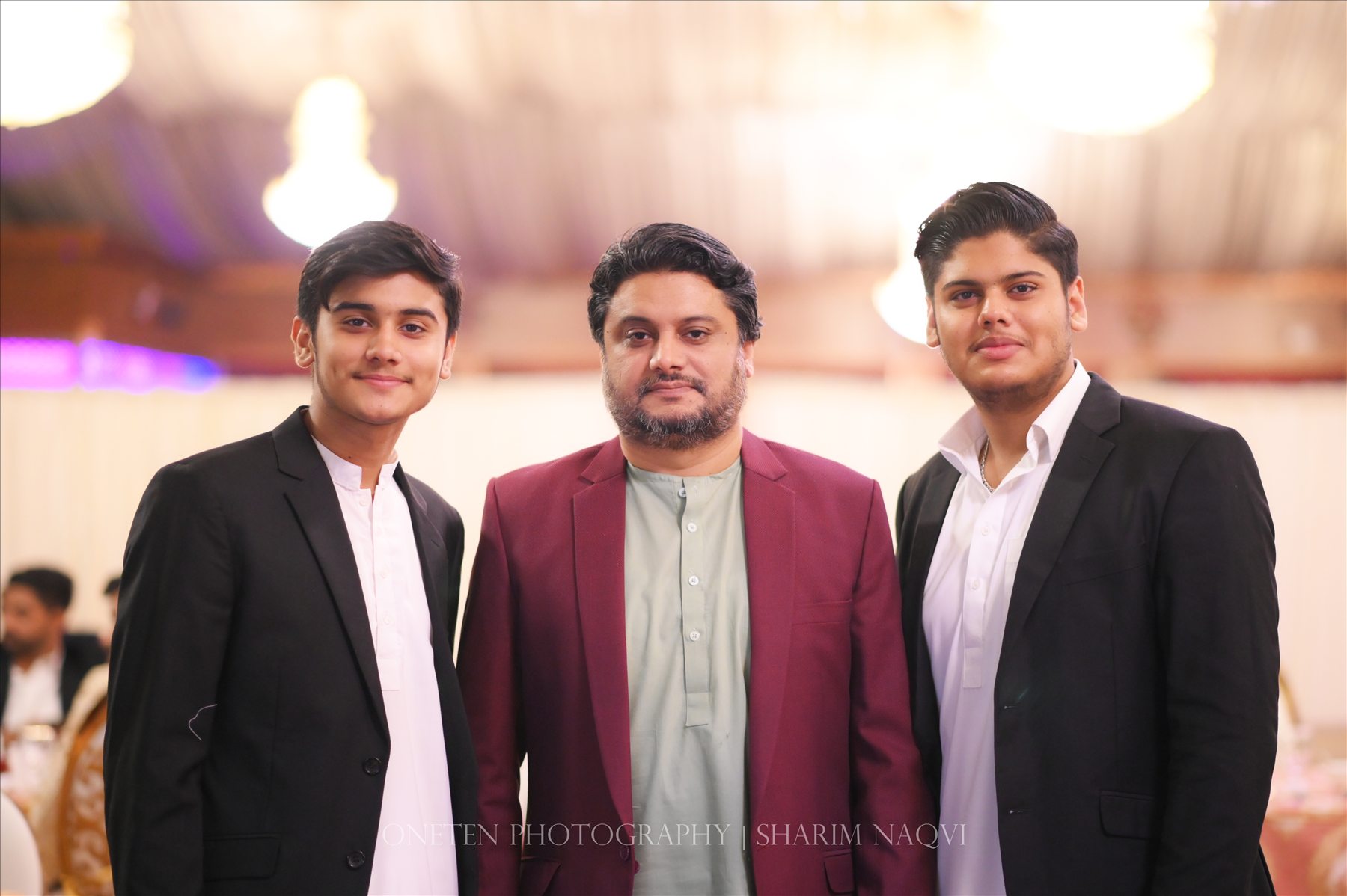 Rizwan Zaidi with Sajjad and Mesum